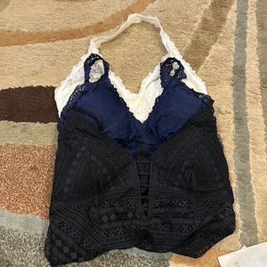 Aerie Bralette and Gilly Hicks body suit